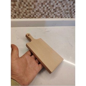 Resim WoodBay Mini Kesme Tahtası/gürgen Ağacı Limon Kesme Tahtası Tek Parça 10X22X1,5 