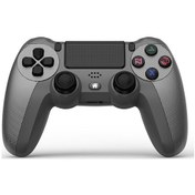 Resim Km048 Ps4 Kablosuz Oyun Kolu 4.0 Kablosuz Denetleyici Gümüş 