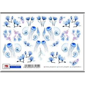 Resim Tnl Professionel Takma Tırnak Stiker Wc-53 