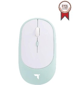 Resim Torima TM-16 Mavi Kablosuz Çift Modlu Sessiz Mouse Fare 
