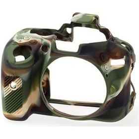 Resim Easycover Nikon D5300 Silikon Kılıf Ecnd5300C (Kamuflaj) 