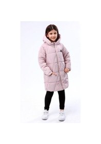 Resim Benitto Kız Çocuk İçi Peluş Gizli Cep Detaylı Fermuarlı Mont-14763 Lila 