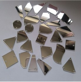 Resim Genel Markalar Hediyelik Kot Ceket Yaparken Kullanılan Parlak Akrilikler – 2cm 5 Tane 