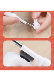 Resim MOBEE Çok Fonksiyonlu 5 'i 1 Arada Temizleme Kalemi Bilgisayar Ve Bluetooth Kulaklık Temizlik Kiti 