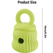 Resim Xindoker Yeşil Köpek Yeme Hızı Kontrol Cihazı - Etkileşimli Yem Dağıtıcı Oyuncağı, Tüm Irklar İçin Dayanıklı Çiğneme Oyuncakları 