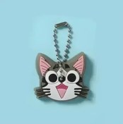 Resim Mınıso 46 Modelli Toptan Anime Anahtarlık Kapağı - Minnie Karikatür Taşınabilir Anahtarlık Tutucu Rose Red Black 