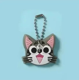 Resim Mınıso 46 Modelli Toptan Anime Anahtarlık Kapağı - Minnie Karikatür Taşınabilir Anahtarlık Tutucu Rose Red Black 