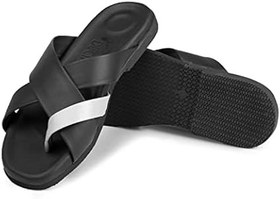 Resim Ducavelli Estate Hakiki Deri Erkek Terliği, Hakiki Deri Terlik, Ortopedik Taban Terlik, Kauçuk Taban Terlik 