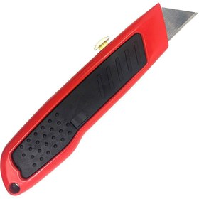 Resim WORKPRO WP213005 Alüminyum Gövde Geri Çekilebilir Rötuş Maket Bıçağı + 3 Adet Yedek Bıçak 
