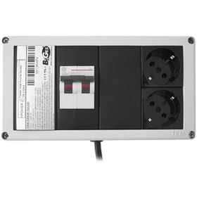 Resim Bullwark Yüksek Akım Korumalı İkili Priz 