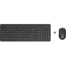 Resim HP 330 2V9E6AA 2.4 Ghz Kablosuz Klavye & Kablosuz Mouse Set (1 x AAA (mouse); 1 x AAA (keyboard) 