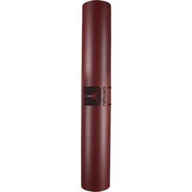 Resim Rebuwo Özel Çizgi Tasarımlı Bordo Kauçuk Yoga Mat Pilates Mat 