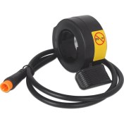 Resim Passing Ebike Başparmak Parmak Tetik Gaz 3 Pin Sol Sağ Gaz Kelebeği Hızlandırıcı 22MM Elektrikli Bisiklet Scooter Için E-Motosiklet-A (Yurt Dışından) 