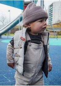 Resim Mayoral Erkek Bebek Gabardin Salopet Bej 