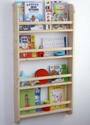 Resim KARABEYOĞULLARI Montessori Duvar Rafı Kitaplık 