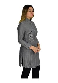 Resim Kadın Nakışlı Hakim Yaka Tunik Jns-3004 001 