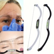 Resim Kaş Düzeltici, Kaş Ölçeği, Profesyonel Kaş Düzeltme Cihazı, Kaş Çizim Seti, Tekrar Kullanılabilir Kaş Konumlandırma Aracı ve Kaş Düzeltme Seti 