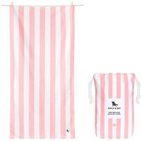 Resim Dock And Bay Plaj Havlusu Cabana Xxl Malibu Pink 