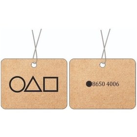 Resim Squid Game Kartvizit Tasarımlı Lacoste Oto Kokusu ve Aksesuarı 