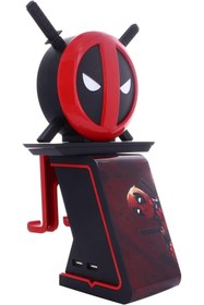 Resim Marvel Deadpool Dualsense Dualshock Oyun Kolu Kablo Tutucu Telefon Uyumlu Cable Guys Lisanslı Orijinal Gizala