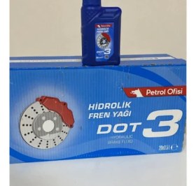 Resim Petrol Ofisi Hidrolik Fren Yağı Dot 3 500 ml 20'li 