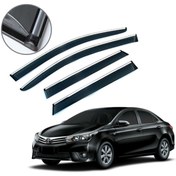 Resim Carmind Toyota Corolla Krom Çıtalı Cam Rüzgarlığı 2014-2018 