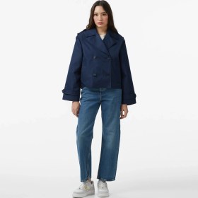 Resim Nautica Kadın Lacivert Regular Fit Trençkot 65J010T.4VN 