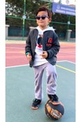 Resim atölye kids Unisex Kolej Ceketi Okul Spor Trend Çocuk 