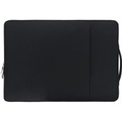 Resim 13.3 İnç Denim Iş Laptop Astar Çantası Siyah (Yurt Dışından) 