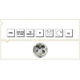 Resim Mte Hsse Dın 223/B Pafta M12* 1,75 