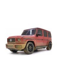 Resim Mey İthalat 1:24 Benz Amg G 63 Muddy Uzaktan Kumandalı Araba Kırmızı 