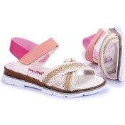 Resim Kiko Kids Şb 2843-47 Orto Pedik Kız Çocuk Sandalet Terlik Beyaz - (479422271) Beyaz 