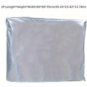 Resim Topshop1 2p Klima Kılıfı Isı Yalıtımlı Gümüş Renkli Dış Mekan Koruma Torbası 