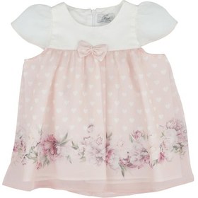 Resim Best Kids Kız Bebek Çiçek Baskılı Şifon Elbise 001 