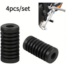 Resim Hightower 4 Adet Çok Amaçlı Motor Vites Pedal Kauçuk Kapak Pedal Pabuç Aksesuar Siyah 