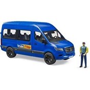 Resim Bruder Mercedes Benz Sprinter Tur Arabası ve Sürücü BR02681 ( 1 Adet Figür) 