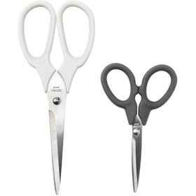 Resim 2 Adet Mutfak Makası Uzunluk 13 Cm Ve 20 Cm Ikea Pratik Mutfak Gereçleri Paslanmaz Çelik 