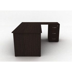 Resim VENA Nil Çalışma Ofis Masa Dolaplı Takım Venge (MASA SEHPA DOLAP KESON 3 ÇEKMECELİ) 