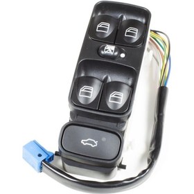 Resim Mercedes Benz W203 Kasa C180 C200 C220 Cam Açma Dügmesi Anahtari 236963453 