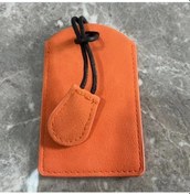 Resim Chuangyinshop Yüksek Kaliteli Turuncu Araba Anahtarlığı Kart Kılıfı Tam Koruma Ceket 