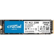 Resim Crucial P2 250 GB CT250P2SSD8 2100-1150 MB/s NVMe PCIe M.2 SSD Crucial