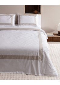 Resim Madame Coco Valette Çift Kişilik %100 Pamuk Nevresim Takımı - Beyaz/taş 8684427205419 Çok Renkli 