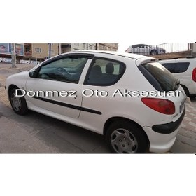 Resim Peugeot 206 Mügen Cam Rüzgarlığı 1998-2012 Tek Kapı 2 Li Ithal N11.4496 