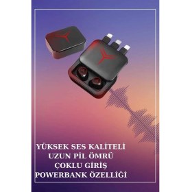 Resim Marsilyan Ucuz Kaliteli Akıllı Saat ve Powerbank Bluetooth Kulaklık 5.1 Stereo Anc Özelliği 