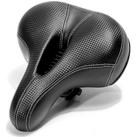 Resim Dianziye Geniş Ve Konforlu Bisiklet Sele - Ergonomik, Yumuşak Ve Şok Emici Siyah 
