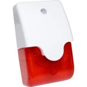 Resim Electrosec Is-02 Dahili Flaşörlü Siren 12V Dc Işıklı 90DB Ses (Iç Ortam) 