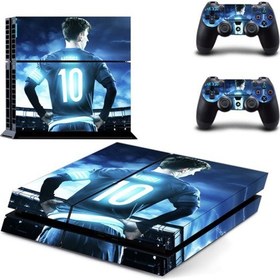 Resim Kt Decoration Lionel Messi Playstation 4 Fat Kasa Sticker Kaplama 