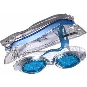 Resim Havuz Deniz Yüzücü Gözlüğü Uv Korumalı + Kulak Tıkacı + Çantalı 