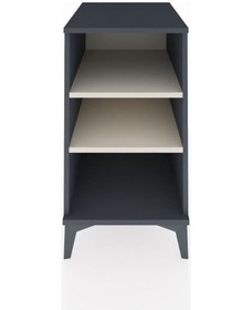 Resim Kronos Komodin 2 Raflı 44x59x80 Antrasit-aytaşı Antrasit 