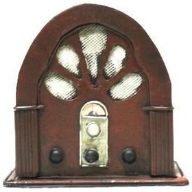 Resim Kahve Rengi Radyo Kumbara 